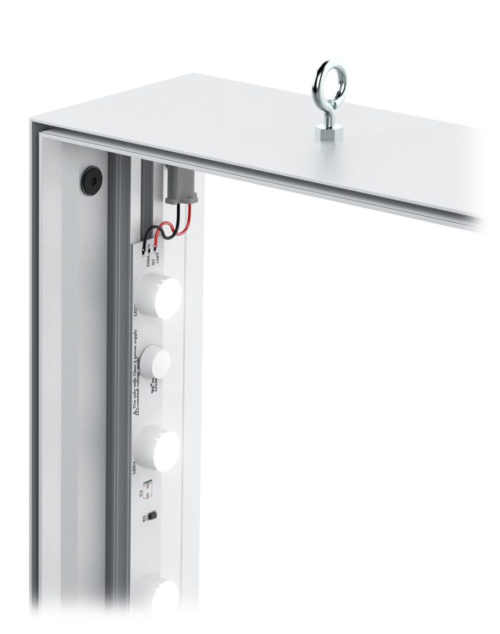 Double Sided Light With Racket Charisma Double Sided Light Boxes - Display Stop
