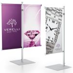 CounterTop Banner Stand
