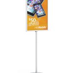 Futura Perfex Pedestal SignFrames