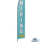 Outdoor Feather Flag Banner Stand