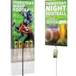 Promo Banner Stand