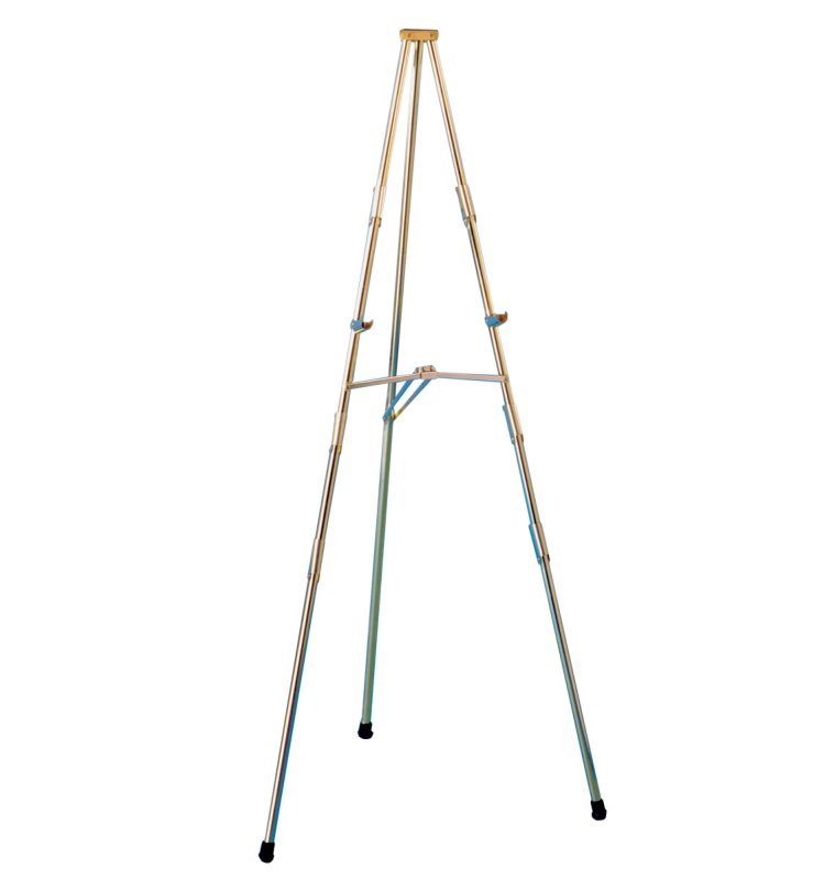 926 - BRASS FACILITIES EASEL