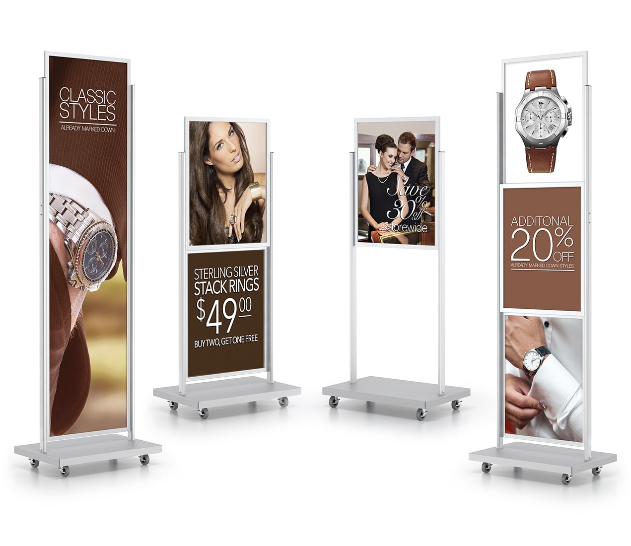 portable sign holders