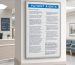 hospital patient rights sign